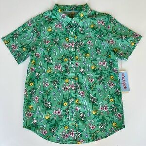 NWT Cat & Jack Boys Button Shirt